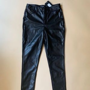 Fashion Nova “take the highway” faix leather pant